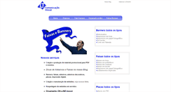 Desktop Screenshot of ltcomunicacao.com.br